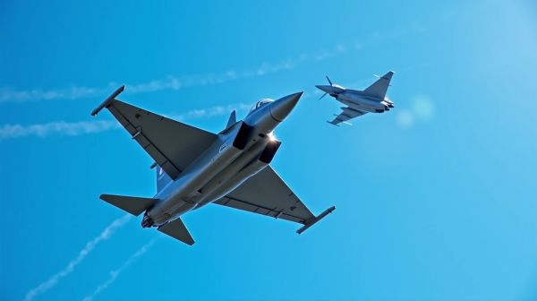 Le Rafale surpasse l'Eurofighter en combat aérien
